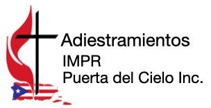 Símbolo de la Iglesia Metodista de Puerto Rico indicando que es un área para adiestramientos de la Iglesia Metodista Puerta del Cielo en Guardarraya, Patillas